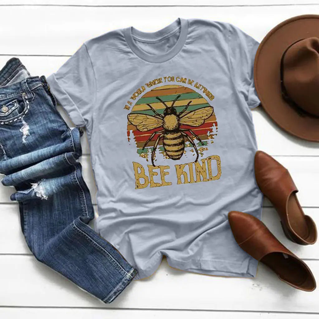 Camiseta de Abeja "Bee Kind"