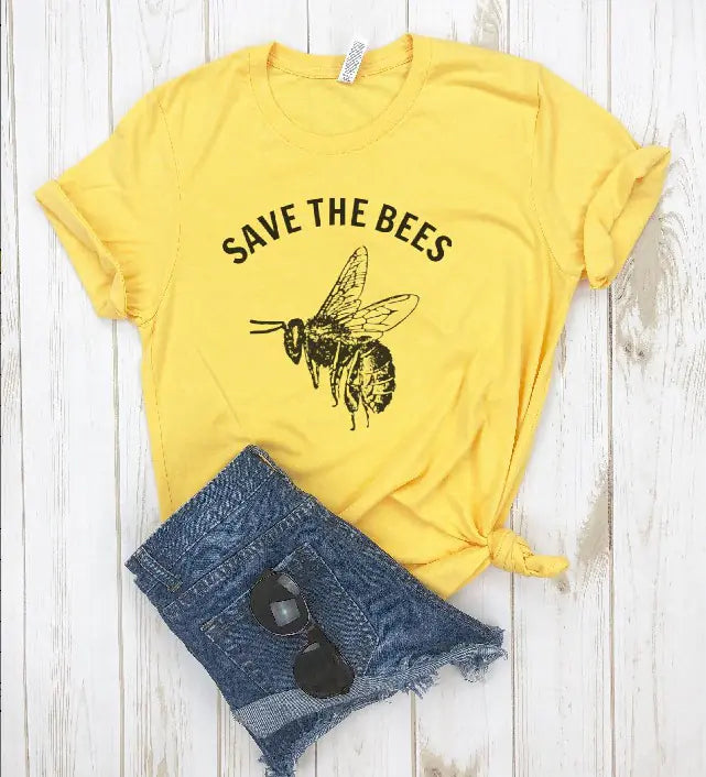 Camiseta de "Save the Bees"