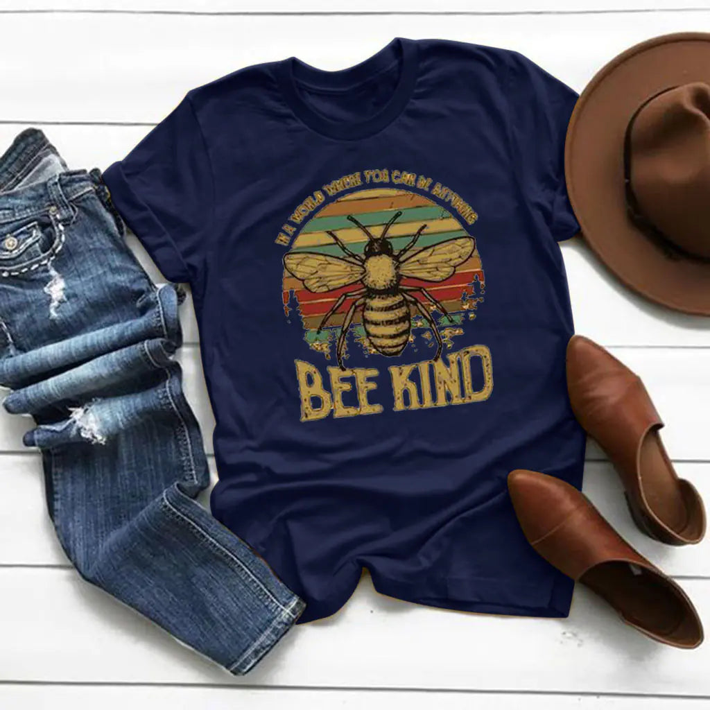 Camiseta de Abeja "Bee Kind"