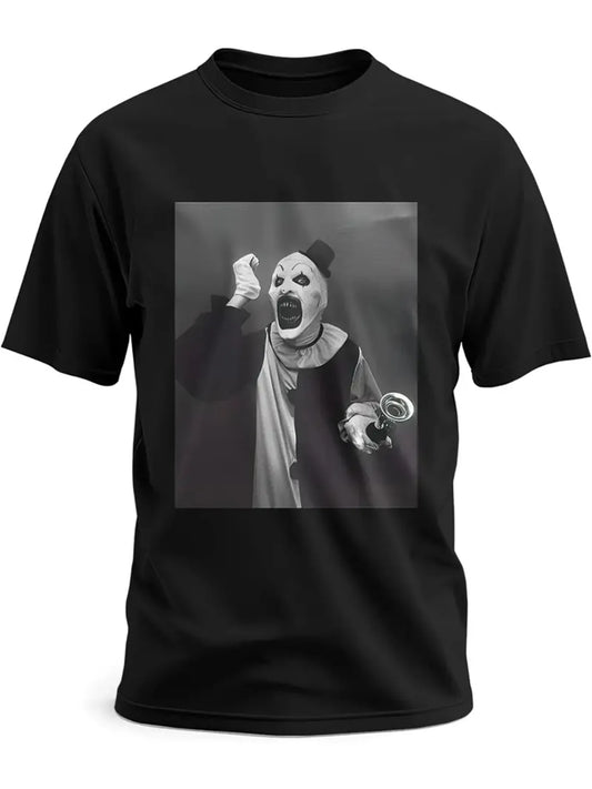 Polera ramdon black